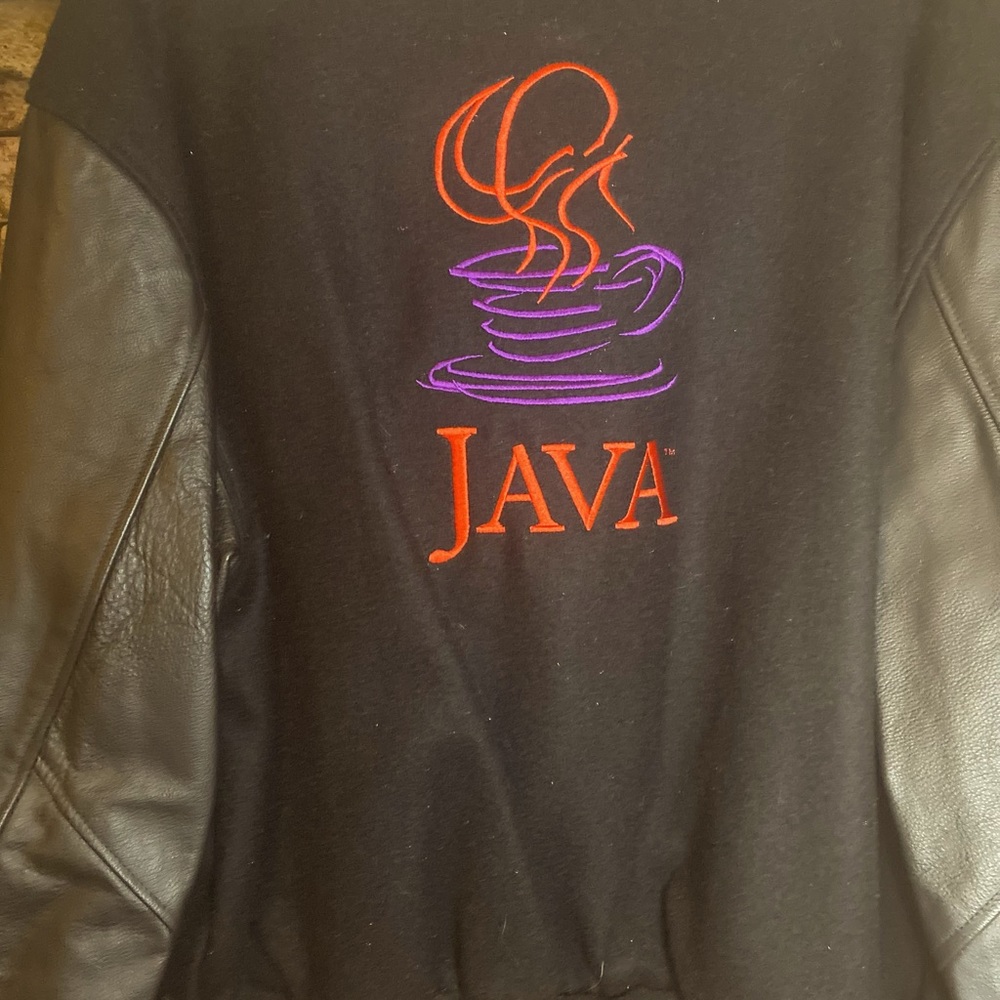 - Vintage Varsity Java X Sun Microsystems Varsity… - image 2